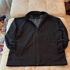 Walter Hagen XL Golf Weatherproof Men's Black Windbreaker Jacket